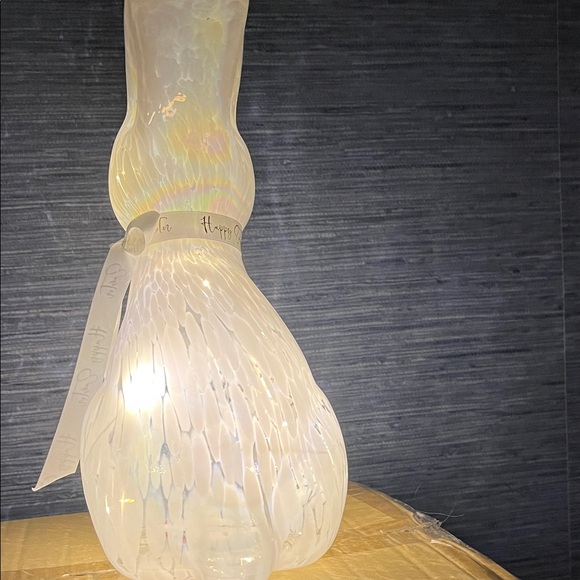 Iridescent Ceramic Bunny Figurines - Picture 12 of 15